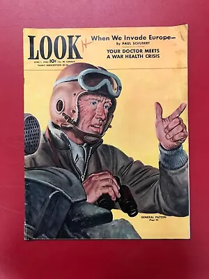 Vintage Look Magazine Vol. 7 No. 11 June 1 1943 - When We Invade Europe • $20