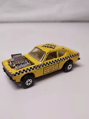 Lesney Matchbox Superfast Rolamatics Maxi Taxi No.72 1971 Yellow Hong Kong • $8.48