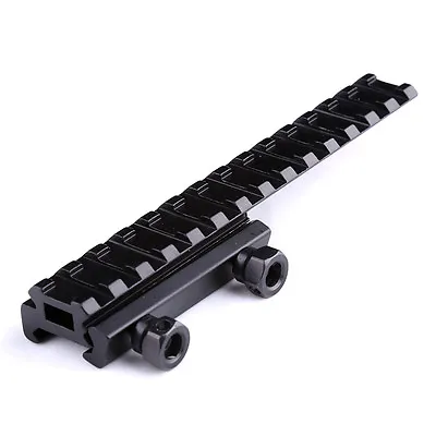 20mm Picatinny Weaver Rail Scope Extension QD Long Riser Mounts Base Adapter • $9.99