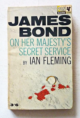 £7 • Buy Ian Fleming James Bond On Her Majesty's Secret Service UK Pan 1965 4th Print
