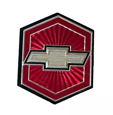 Vintage Chevrolet Grill Emblem Bow Tie Starburst El Camino Malibu Metal NOS • $10