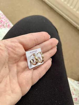 New Xuping 18k Earrings • £6