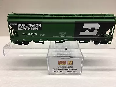 N Scale Micro Trains MTL 094 00 390 Burlington Northern BN 481103 Covered Hopper • $75