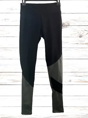 Marika Womens S Black And Gray Leggings Yoga Pants Workout Walking • $8.69