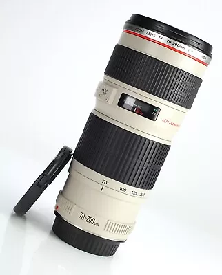 Canon EF 70-200mm F4 L USM Telephoto Zoom Lens For EOS DSLR's F&R Lens Caps • £269.99