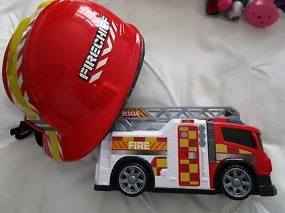 £10 • Buy Fire Chief Helmet & Noisy Fire Engine