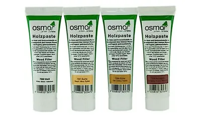 Osmo Wood Filler 100g | White 7300 Beech 7301 Pine 7302 Mahogany 7303 Oak 7304 • £8.99