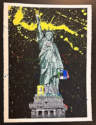 Mr. Brainwash Statue Of Liberty 2010 Super Rare Limited Edition Signed Print • $2199