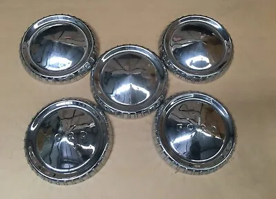 Ford Falcon  Xk Xl Xm Xp Hub Caps Hubcaps 13 Inch Set 5 Pieces Second-hand • $500