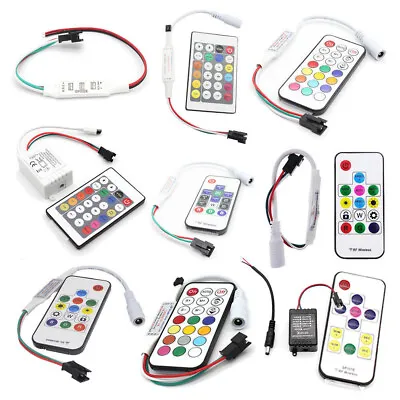 WS2812B WS2811 SK6812 LED Music Pixel Controller Addressable Wireless RF Control • $3.22