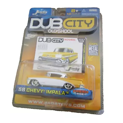 Jada Toys Dub City Old Skool 58 Chevy Impala Car New • $25