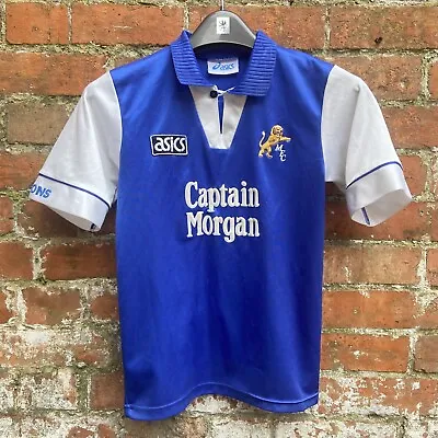 1994-96 Millwall Home Football Shirt Youth Large LB ASICS Captain Morgan Lions • £99.99