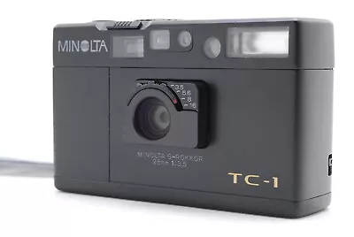 【UNUSED】 Minolta TC-1 Limited 70th Limited Black 35mm Film Camera From JAPAN • $1899.99