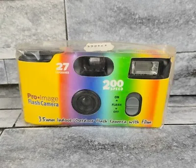 £11.49 • Buy Vintage Pro Image 35mm Flash Camera 27 Exposures, 200 Speed (Old Stock Sealed)
