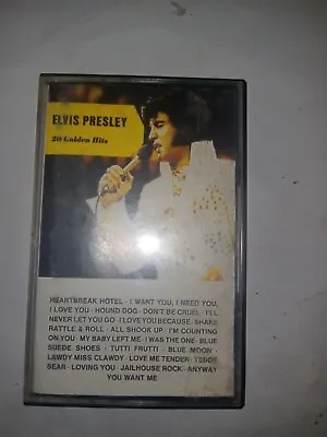 Elvis Presley 20 GOLDEN HITS Cassette Tape  • $3