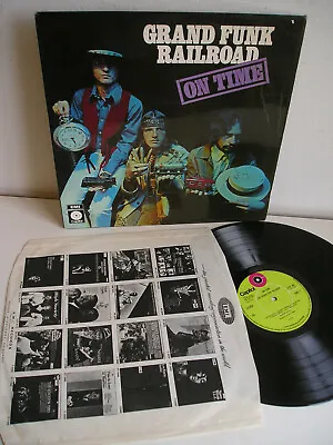 £105.46 • Buy 1969 Grand Funk Railroad On Time LP UK 1st Press Laminated Tripple Flipback