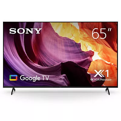 $1395 • Buy Sony 65  X80K 4K HDR LED TV With Smart Google TV KD65X80K