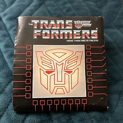 Vintage G1 1986 TRANSFORMERS Toy Catalog Checklist Booklet Trypticon Metroplex • $12