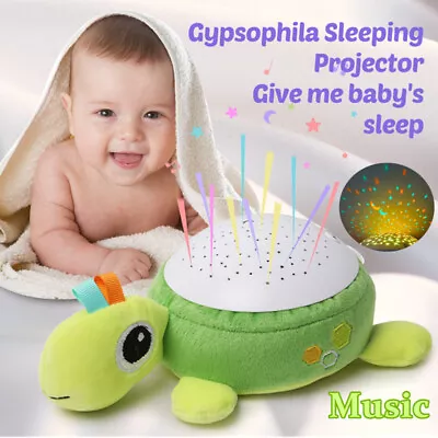 £5.80 • Buy Baby Soft Tuffed Sleep Led Night Lamp Animal Plush Toy Star Projector With Music