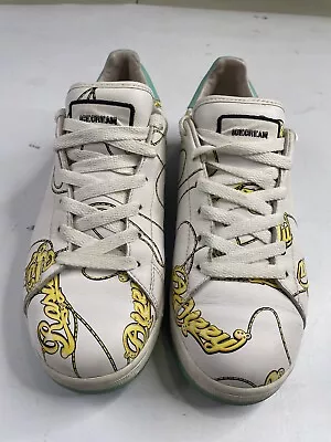 Reebok × BBC × Pharrell Ice Cream White Name Chains Shoes Rare Size 7.5 Limited • $99.99