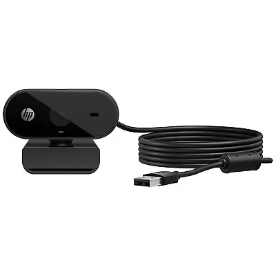 HP 320 FHD 1080p Webcam 2 Megapixels Black (53X26AA#ABL) HP53X26AA • $33.07