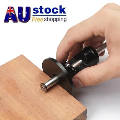 Wheel Marking Gauge Woodworking Marking Scriber Solid Metal Bar Wood Scribe AU • $31.79