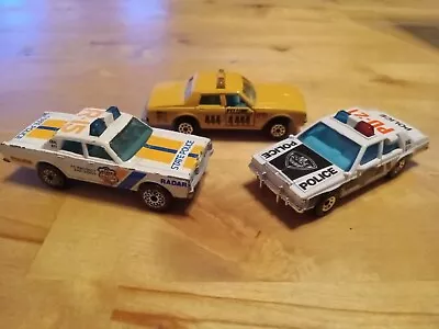 VTG Matchbox Taxi And Police Car Lot • $35