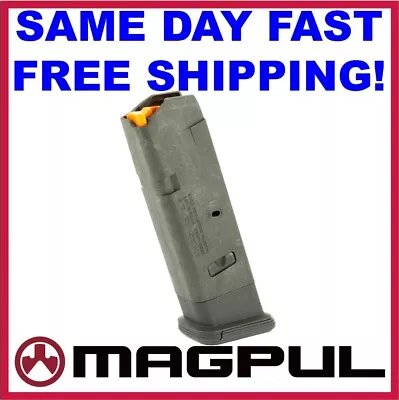 Magpul GL9 Fits Glock 17 9mm 10Rd Mag CA Legal MAG801-BLK SAME DAY FREE SHIPPING • $17.54