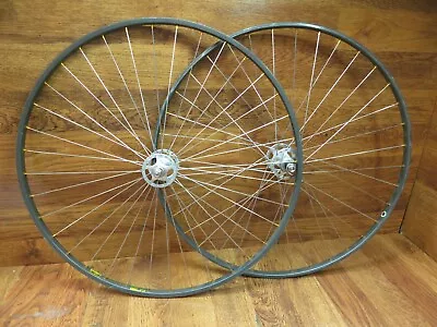 Vintage Campagnolo C Record 36h Sheriff Star 700c Tubular Track Pista Wheel Set • $1249.99