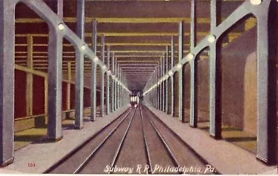 Philadelphia Pa Subway Railroad View • $14.99