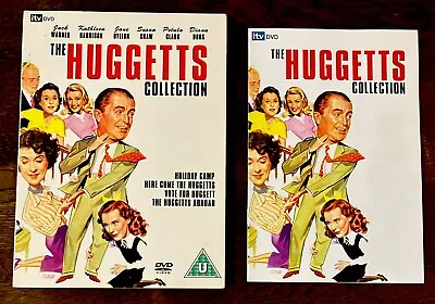 THE HUGGETTS COLLECTION Holiday Camp Jack Warner. 4 Film Box Set Region 2 UK DVD • £5.95