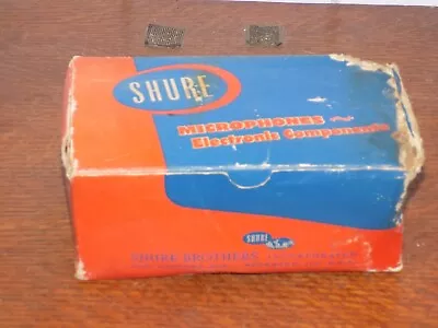 Vintage Shure Brothers Inc. Hand Held Microphone In Box • $55