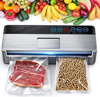 $118.45 • Buy Vacuum Sealer Machine, Full Automatic Food Sealer (95Kpa), Vacuum Sealers Bags 