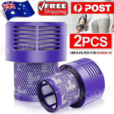 2x Washable Hepa Filter For DYSON Cyclone V10 Animal Absolute Total Clean Vacuum • $12.35