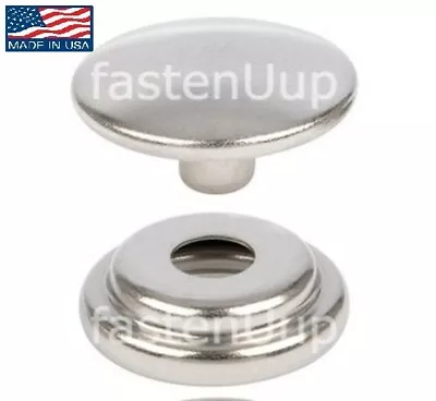 Stainless Steel Cap And Socket DOT* Snap Fasteners Marine Quality Pick Set Qty • $9.95