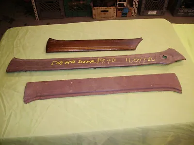 1936-9 Packard Six-120. Interior Pull Support Pcs.  PAIR Re Plated. • $29.99