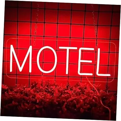 Neon SignLED Neon LightCar Neon Light ForGarageBarStorePartyMan Motel • $15.38