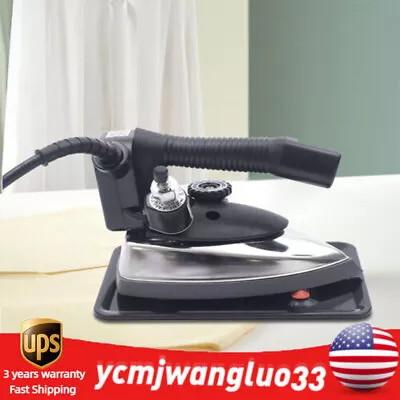 Industrial Electric Steam Iron Gravity Feed Steamer Iron System Hot 1000W 3L US • $81