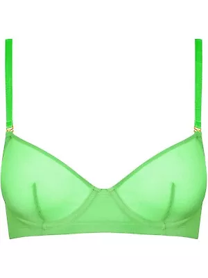 Maison Close Corps à Corps Bra Neon Green 34B • $73.98