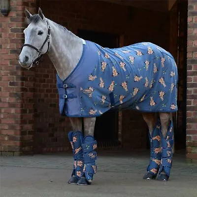 Horse Fleece Cooler Rug Blanket Anti Sweat Cover Pony Stable Show Travel Sheet • £56.69