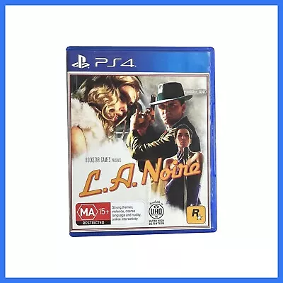 L.A. Noire - Ultra High Definition - PS4 Playstation 4 - No Manual - FREE POST • $25