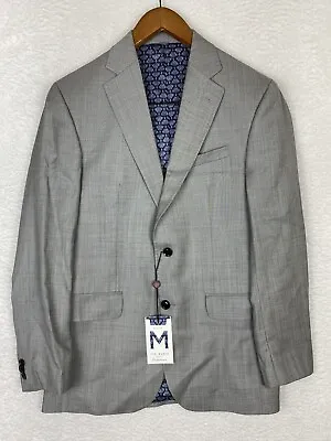 $49.97 • Buy NWT Ted Baker Gray Jay CT 100% Wool Suit Jacket Blazer Sport Coat Sz 40 R