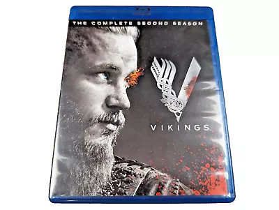 Vikings Complete Second Season Blu-ray (2014) Travis Fimmel - EUC • $14.99