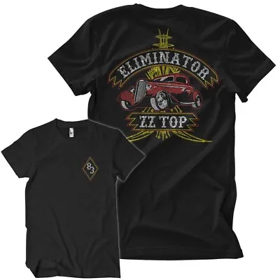 Officially Licensed ZZ Top Pinstripe Eliminator 83 Men's T-Shirt S-5XL Sizes • £21.99