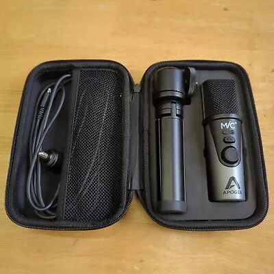 Apogee MiC+ PLUS USB Microphone (iPhone IPad Etc.) Plus Case-  FREE SHIPPING!  • $163.99