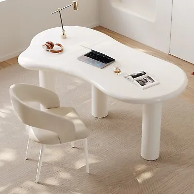 Guyii Computer Desk Home Office Desk Work Desk For Home Office Living Room White • $486.98