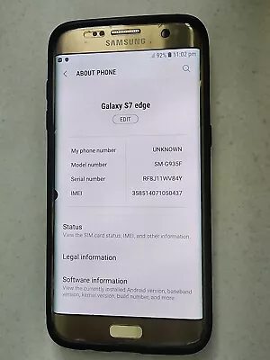 Samsung Galaxy S7 Edge Mobile Phone - USED • $33