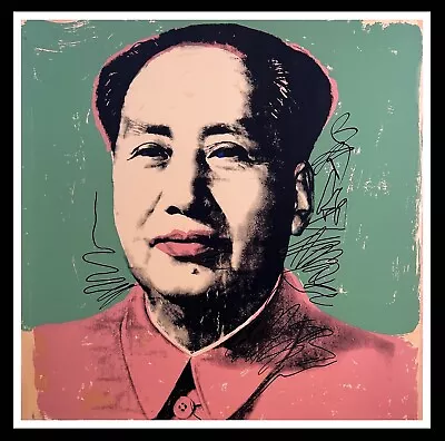 ANDY WARHOL-  MAO -FS#95-MAO Series- Mao Zedong-Proof-Unsigned- Shipped Flat • $2150