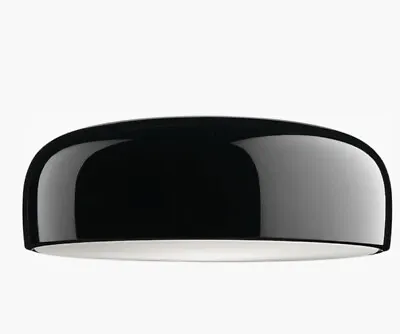 $595 • Buy Smithfield Ceiling Black  By Jasper Morrison, For Flos Lighting MSRP $1595