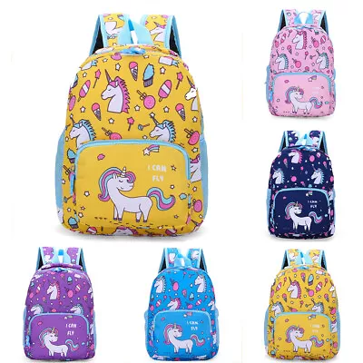 Unicorn Backpack Kids Boys Girls Toddler School Bags Kindergarten Preschool Bag. • $24.50